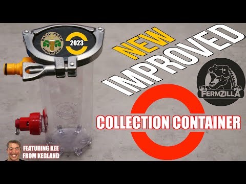 The NEW Fermzilla 600ml Tri Clover Collection Container