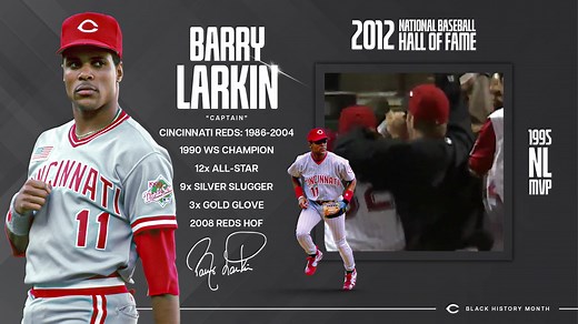45K views · 2K reactions | Cincinnati's Captain, Barry Larkin  | Cincinnati Reds | Facebook