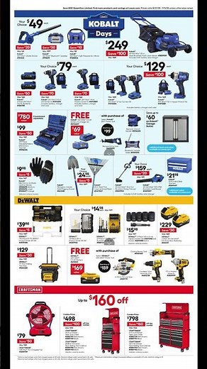 Lowe’s Labor Day Sale