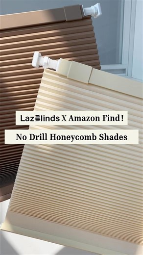 🐝 No-Drill Cellular Shades - The perfect combination of style, energy efficiency, and convenience! 🏠 These innovative shades provide excellent light control, privacy, and insulation, helping to regulate room temperature year-round. Designed with durability and easy maintenance in mind, they're perfect for any space, including bedrooms, living rooms, and offices. The no-drill quick installation is renter-friendly and damage-free—no marks, no hassle, just instant elegance! Upgrade your home effo