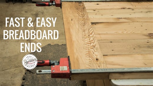 Create Woodworking Breadboard Ends Quick and Easy