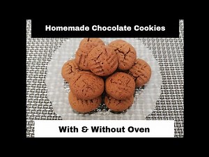 Homemade Chocolate Cookies Recipe Without Oven | Easy Recipe | Ahlam's Mom