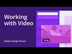 1. Working with video | Creating Videos with Canva