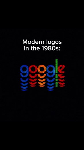 Modern logos in the 1980s #logos #80s
