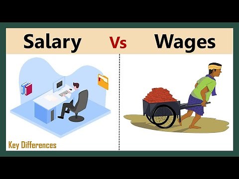 Salary Vs Wages | Difference between them with Examples
