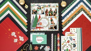 This Christmas Scrapbook Layout Will Make Your Spirits Bright