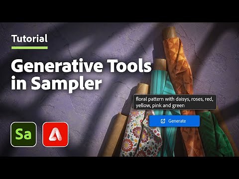 How to Use Generative Tools in Sampler for Fast Iterations | Adobe Substance 3D