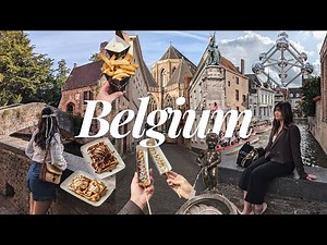 BELGIUM VLOG || exploring fairytale cities Brussels, Bruges, & Ghent! 🇧🇪