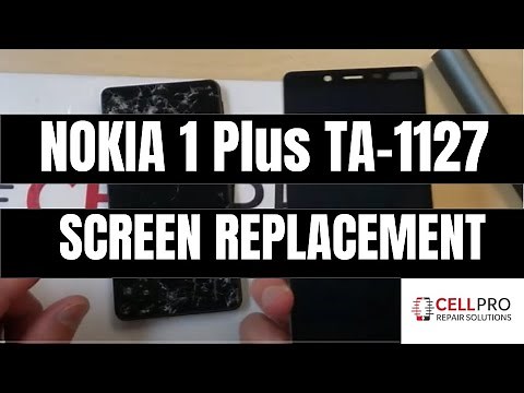Nokia 1 Plus TA 1127 screen replacement (Nothing left out)