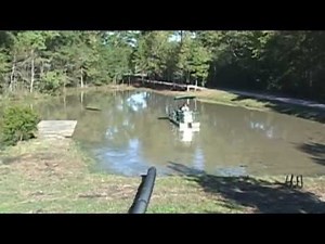 Pond Dredging - Sediment and Heavy Vegetation removal