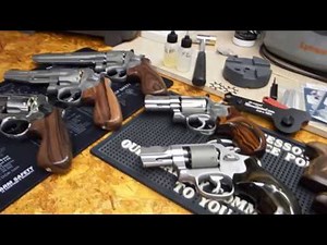 S&W 986 Performance Center 2.5" 9MM L Frame 7 shot Revolver, and some other PC Guns