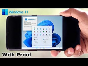 How to run Windows 11 Pro on Any Android Phone !!