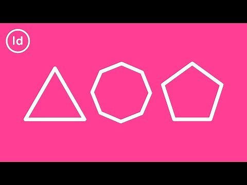 How to Create Shapes & Frames | InDesign Tutorial