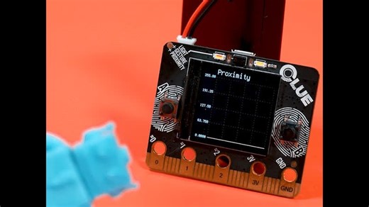 PyLeap CLUE Sensor Plotter