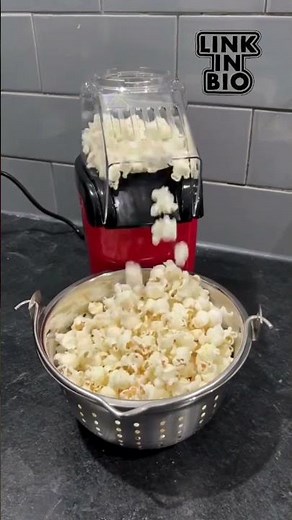 🍿✨ Mini Popcorn Machine Unboxing & Review |Machine For Popcorn Maker #kitchengadgets #diy #shorts
