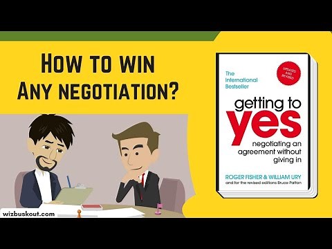 Getting To Yes (Animated Summary) | How to Win Any Negotiation? | Roger Fisher & William Ury