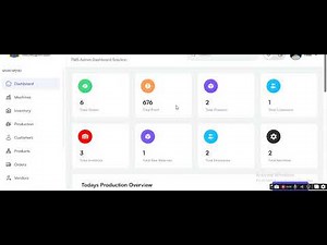 🏭 Factory Management Software | Full ERP System for Manufacturing | Source Code Included
