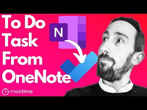 Using Microsoft To Do and OneNote Together