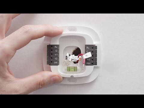 How to install your ecobee smart thermostat and Power Extender Kit.