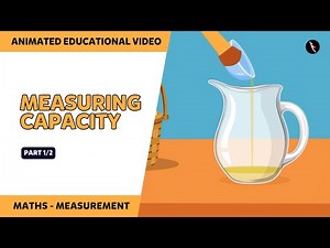 Measuring Capacity - Non standard unit | Part 1 | Maths For Kids | TicTacLearn | Fun with Gaffy
