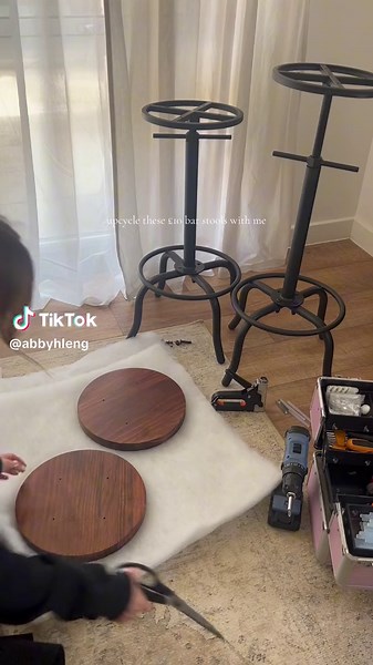 DIY Upcycling: Transforming £10 Bar Stools | Step-by-Step Guide