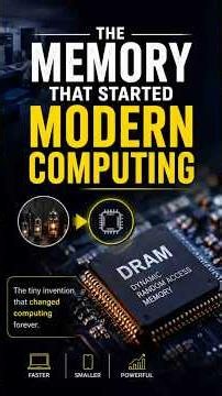 The memory that started modern computing #vlsi #education #semiconductor #shorts