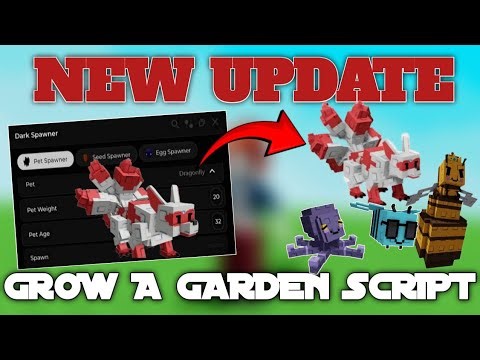 🔥 NEW BEST Pet, Seed & Egg Spawner Script | Grow a Garden (2025) 🌱🐾