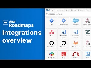 Aha! Roadmaps | Integrations overview
