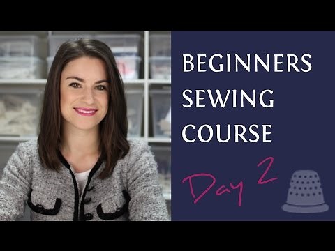 Beginners Sewing Course - Day 2 - Fabric Preparation