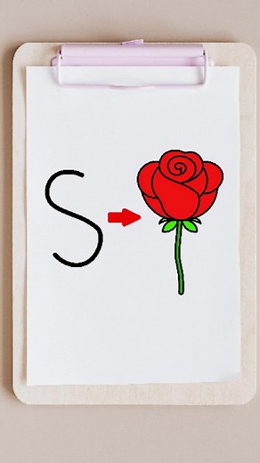 Step-by-Step Rose Drawing Tutorial | Easy and Cute