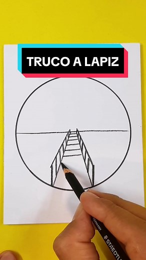 Cómo Dibujar un Paisaje Fácil y Bonito a Lápiz