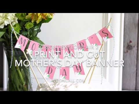 Print and Cut with Cricut Explore Air 2