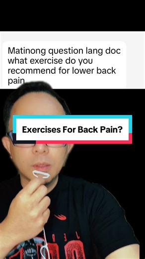 Exercises For Back Pain?