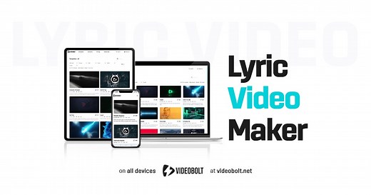Lyric Video Maker - Create Unique Lyric Videos Online