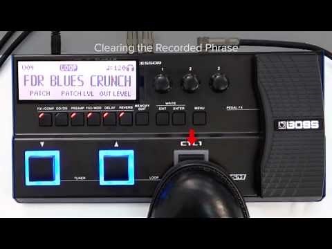 GT-1 Quick Start chapter7 : Looper