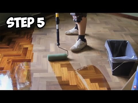 Parquet Floor Restoration (EPIC TRANSFORMATION)
