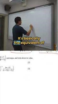 𝛴🤔Σ H2 Math Sigma Notation - What is closed form expression?