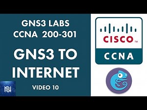 How to Connect GNS3 to the Internet with the NAT Cloud - VIDEO 10