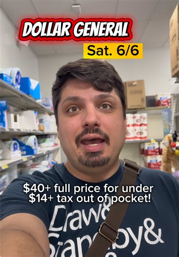 Dollar General: $10 Off $40 Deals This Saturday 6/6