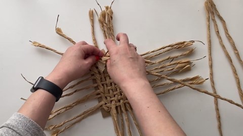 😍 Easy DIY Basket from Parchment Paper | Perfect for Home Decor