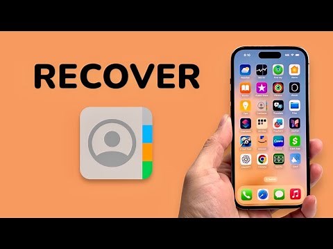How To Recover Deleted Contacts on iPhone?