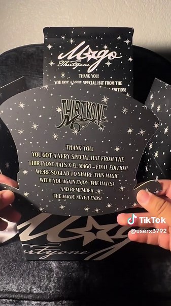 Total black 31😤#fypシ #paratii #thirtyonehats #unboxing #hats @ThirtyOne Hats @h31nry