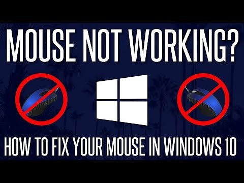 Mouse Not Working/Detected? - How to FIX Mouse Not Working in Windows 10