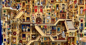 Hogwarts Grand Staircase: The Evolution of a MOC - BrickNerd - All things LEGO and the LEGO fan community