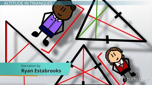 Altitude of a Triangle | Definition, Formula & Examples