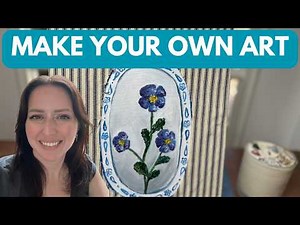 DIY Wall Art Anyone Can Make | Easy & Affordable Home Decor Painting