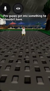 guppy :) #roblox #funny #memes #forsaken #guppy #gubby