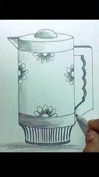 Jug drawing #drawing #art #easytodraw #easydrawing