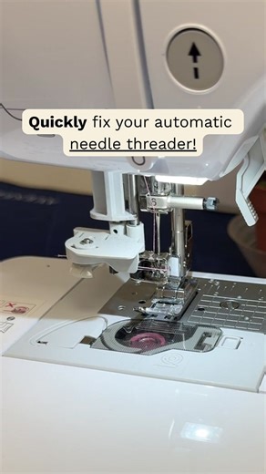 Automatic needle threader fix in seconds ✨ see how easy it can be to ensure your needle threader works every time! Disclaimers: this video is tailored to the Brother innov-is models with an advanced automatic needle threading system. #NeedleThreader #sewing #sewingtipsandtricks #SewingCommunity #threading #sewingmachine #sewingtipsandtricks | Sewing Machine World