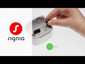 How to power Insio Charge&Go CIC IX on and off | Signia Hearing Aids